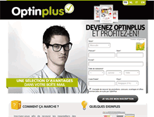 Tablet Screenshot of optinplus.eu